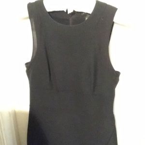 Black sheath dress